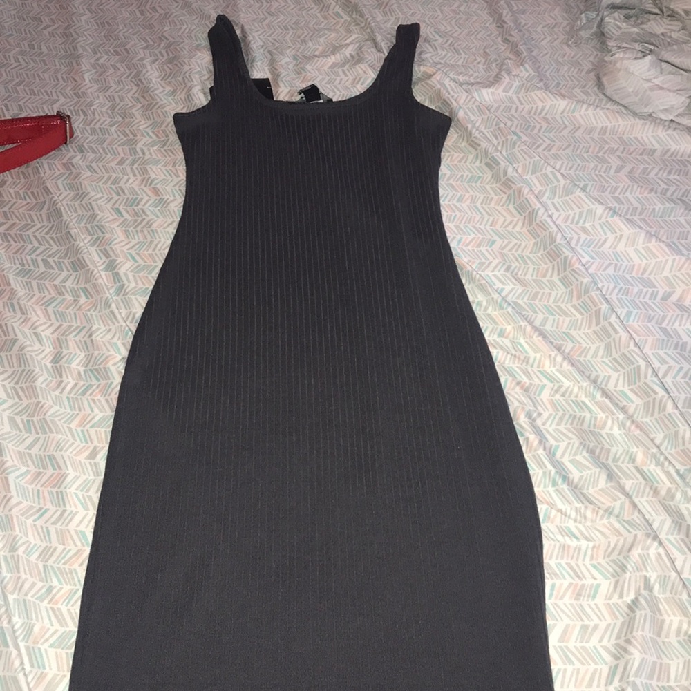 Long gray dress
